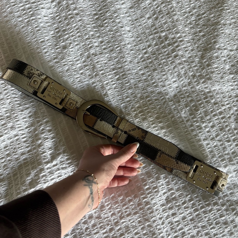 Y2K Guess Belt